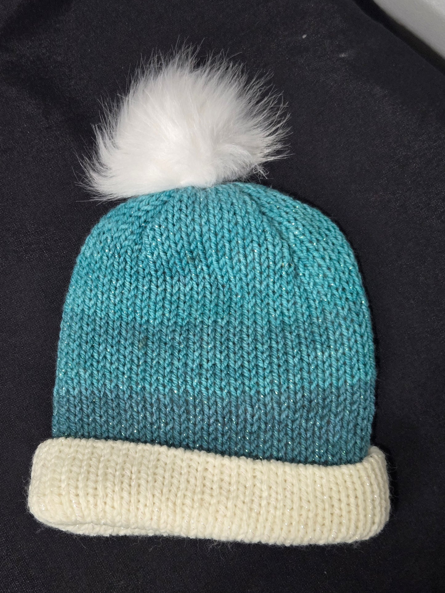 Child sized folded brim hat